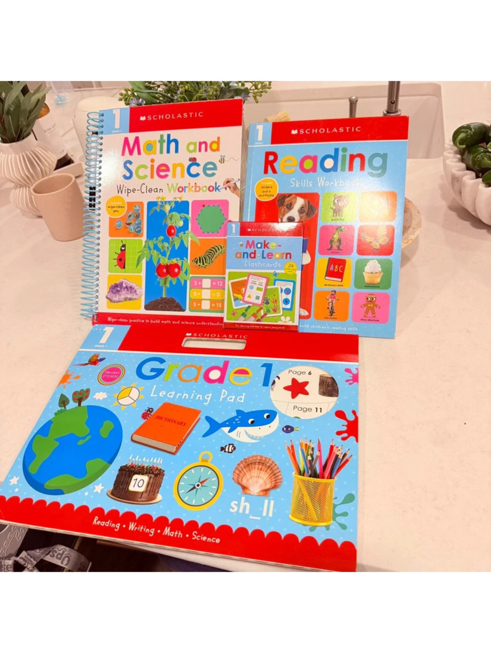 Scholastic get ready for first grade bundle